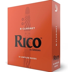 RCA2530 Rico Clarinet Box of 25 Size:3