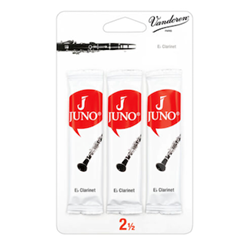 Dansr JCR0125/3 Juno Bb Clarinet 3-Pack Size:2.5