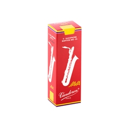 SR3435R Vandoren Java Red Reeds, Bari Sax 3.5