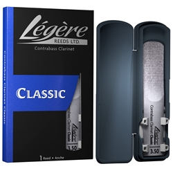 LEgere LECBCL3 LEGERE CLASSIC CONTRABASS CLARINET REEDS, 3.00