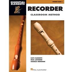 Hal Leonard 860560 Essential Elements Recorder Student Book 1