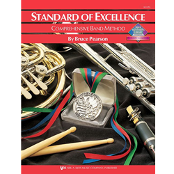 Kjos Music W21PR Standard of Excellence Drums And Mallet Book 1 Comprehensive