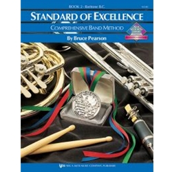 Kjos Music W22BC Standard of Excellence Comprehensive BC Baritone- Book 2