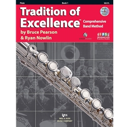 Kjos Music W61FL Tradition of Excellence Flute Book 1