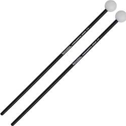 F10 Innovative Percussion Bell Mallets, White Plastic Head