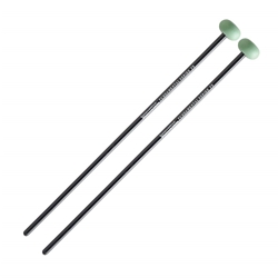 Innovative Percussion F9 Bell Mallets Green Rubber Head