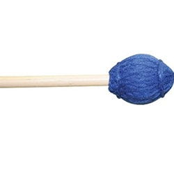 MB13B Mike Balter B13B Blue Yarn Medium Birch Marimba/Vibe Mallet