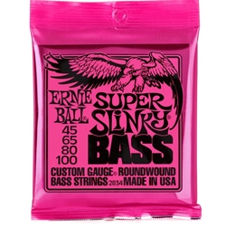 2834 Ernie Ball Super Slinky Roundwound Bass Strings