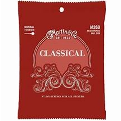 Martin M260 Classical Normal Tension Bronze Ball And Strings