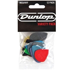 PVP102 Dunlop Guitar Variety Pick Pack Medium/heavy