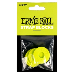 P05623 Ernie Ball Strap Blocks 4pk - Pink