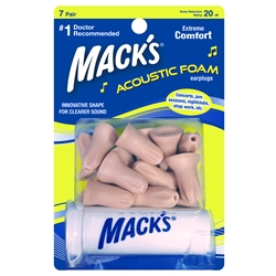 McKeon Products 967 MacK's Acoustic Foam Earplugs