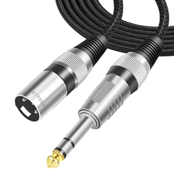BLUC-30 CBI 30' Microphone Cable, XLR male to 1/4" male ends