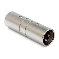 GXX-144 Hosa XLR3M to Same Gender Changer