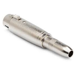 GXJ-183 Hosa 1/4 in TRS to XLR3F Adaptor