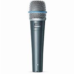 BETA 57 Shure Beta 57 Dynamic Supercardioid Instrument Microphone