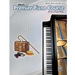 Alfred's Premier Piano Course Jazz Rags And Blues 6