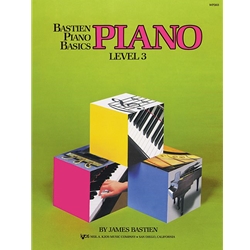 Bastien Piano Basics Level 3 Method:piano