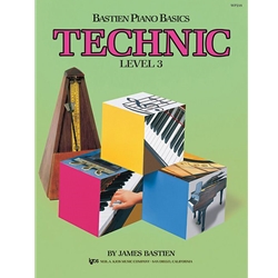 Bastien Piano Basics Level 3 Method:technic
