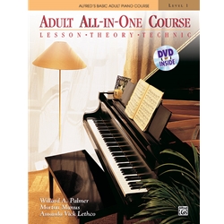 Alfred'S Adult All In One Piano Course No Cd, Level 1