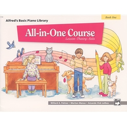 Alfred'S Basic Piano Library All-In-one Course Level:book One