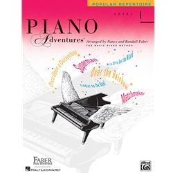 Piano Adventures By Faber Level 1 Method:popular Repertoire