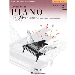 Accelerated Piano Adventures For the Older Beginner, Faber Level 2 Method:lesson