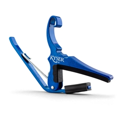 KG6UA Kyser Capo for 6 String Acous Guitar, Blue