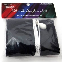 Hodge Products HASSBK Hodge Silk Alto Sax Swab, black