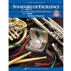 Kjos W22CLB Standard of Excellence Comprehensive Bass Clarinet - Book 2