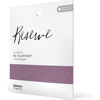 ODCT10355 D'Addario Organic Reserve Classic Bb Clarinet Reeds Strength:3.5+