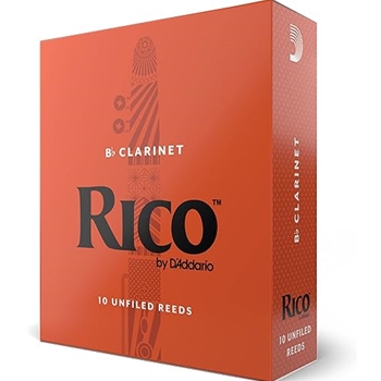 RCA2530 Rico Clarinet Box of 25 Size:3