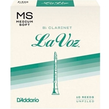 D'Addario RCC10MS Lavoz Bb Clarinet Medium Soft