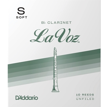 D'Addario RCC10SF Lavoz Bb Clarinet Reeds Soft