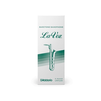 D'Addario RLC05MS LaVoz Bari Sax Reeds, MS Box of 5