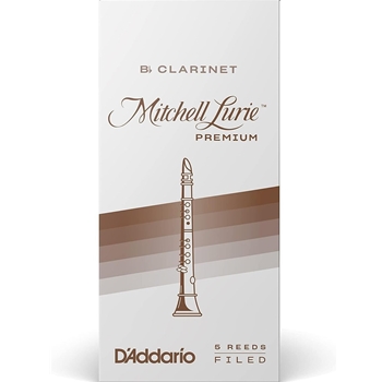 Rico RMLP5BCL300 Mitchell Lurie Premium Clarinet Box of 5 Size:3