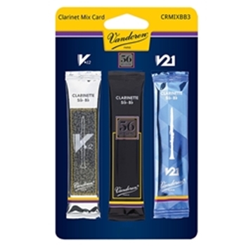 Dansr CRMIXB3 Vandoren Bb Clarinet Mix Card - 3