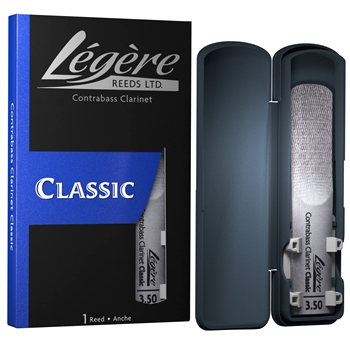 LEgere LECBCL3 LEGERE CLASSIC CONTRABASS CLARINET REEDS, 3.00