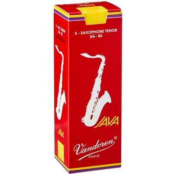 Dansr SR2725R Vandoren Java Red Cut Tenor Sax 2.5 Box of 5