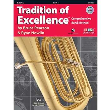 Kjos Music W61BS Tradition of Excellence Tuba Book 1