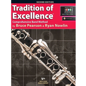Kjos Music W61CL Tradition of Excellence Clarinet Book 1