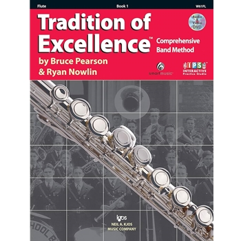 Kjos Music W61FL Tradition of Excellence Flute Book 1