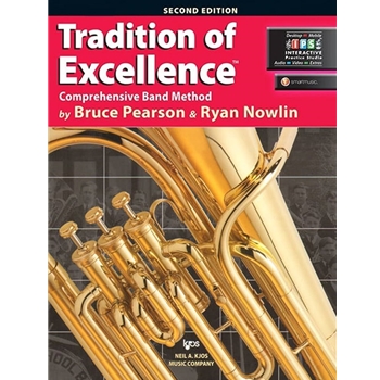 Kjos Music W61TC Tradition of Excellence TC Baritone Book 1