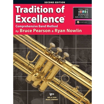 Kjos Music W61TP Tradition of Excellence Trumpet Book 1