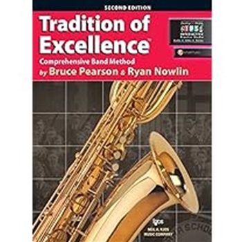 Kjos Music W61XR Tradition of Excellence Baritone Sax Book 1