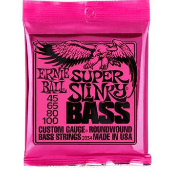 2834 Ernie Ball Super Slinky Roundwound Bass Strings