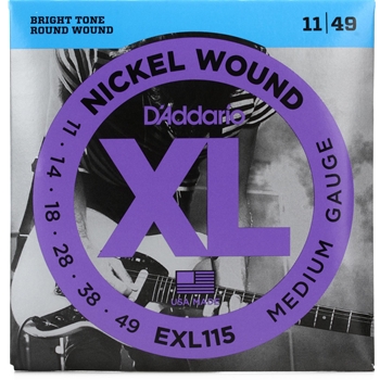 D'Addario  D'addario EXL115 Nickel Wound Medium