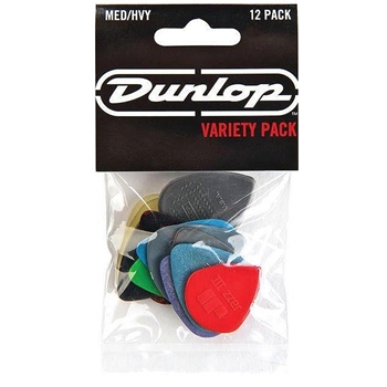 PVP102 Dunlop Guitar Variety Pick Pack Medium/heavy