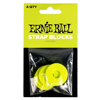 P05623 Ernie Ball Strap Blocks 4pk - Pink