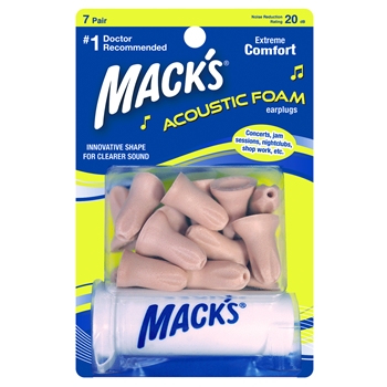 McKeon Products 967 MacK's Acoustic Foam Earplugs